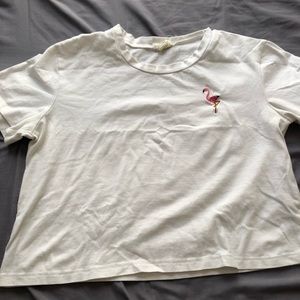 flamingo icon t-shirt